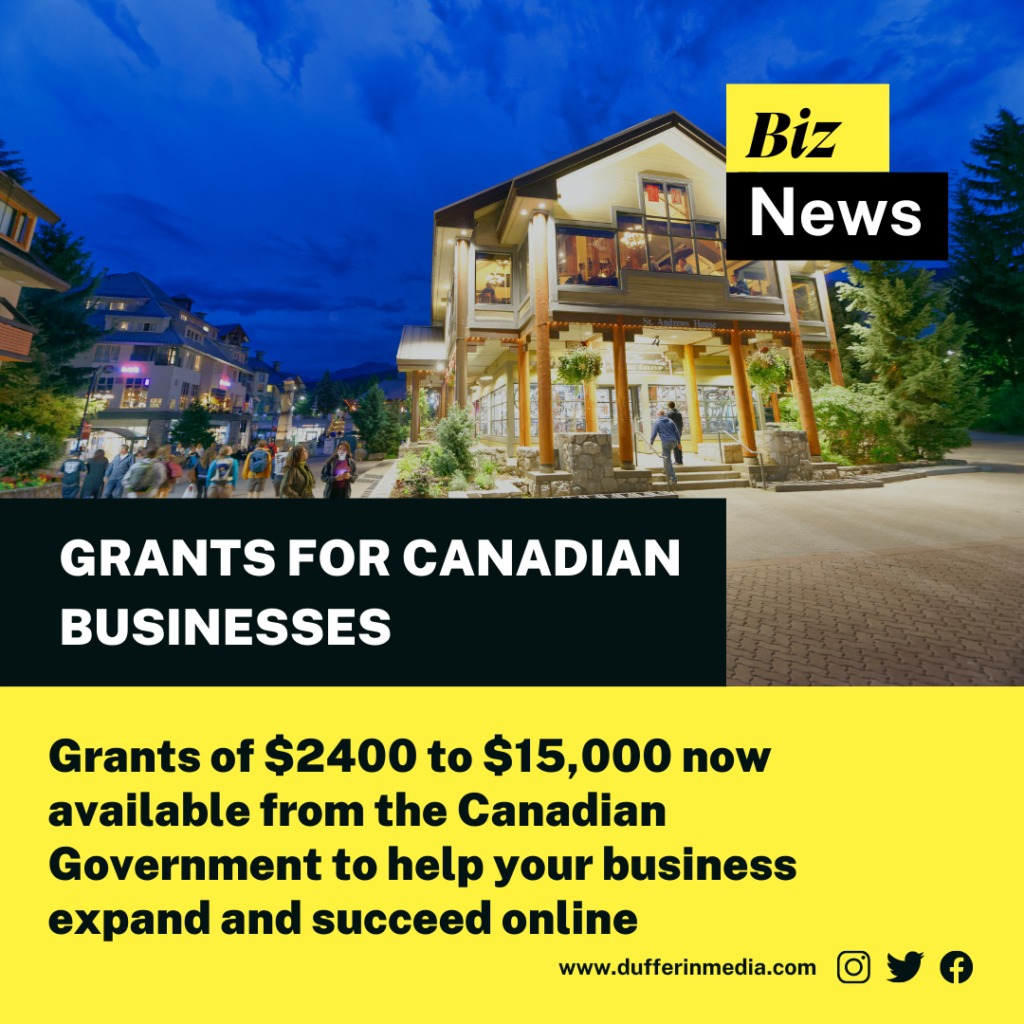 grants for Canadian Business
