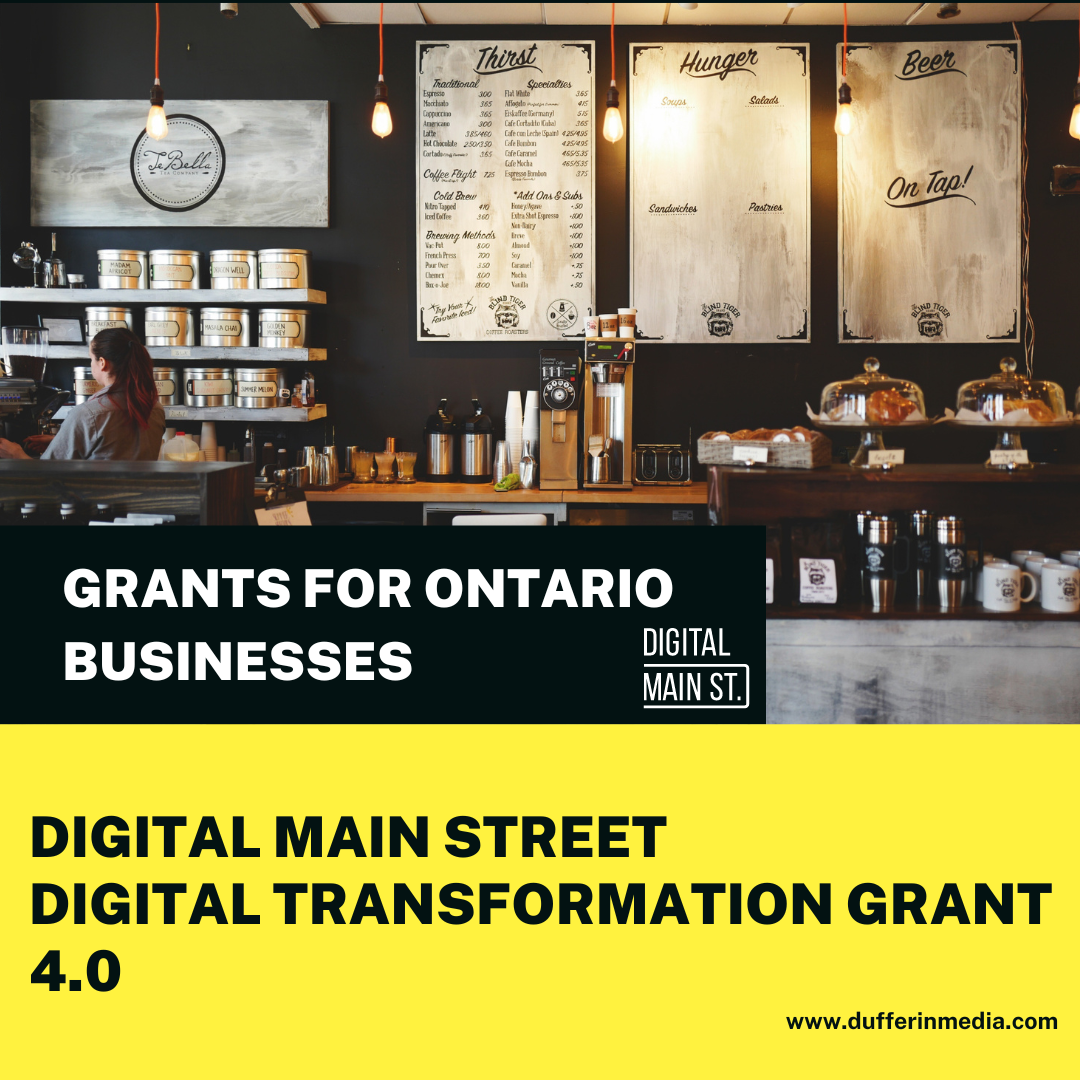 digital Main Street grant