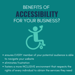 Benefits of Accessibility webtools