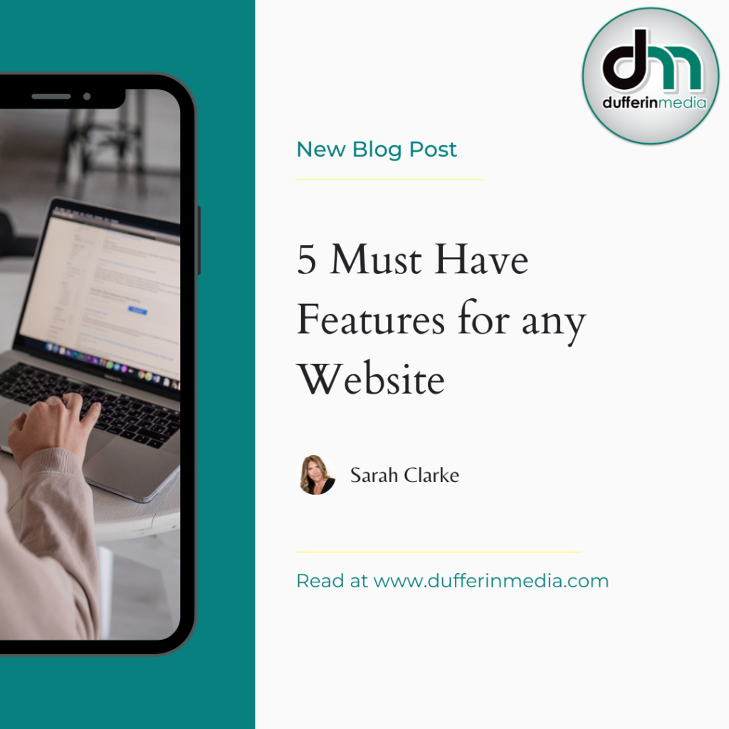 five must have features for any website