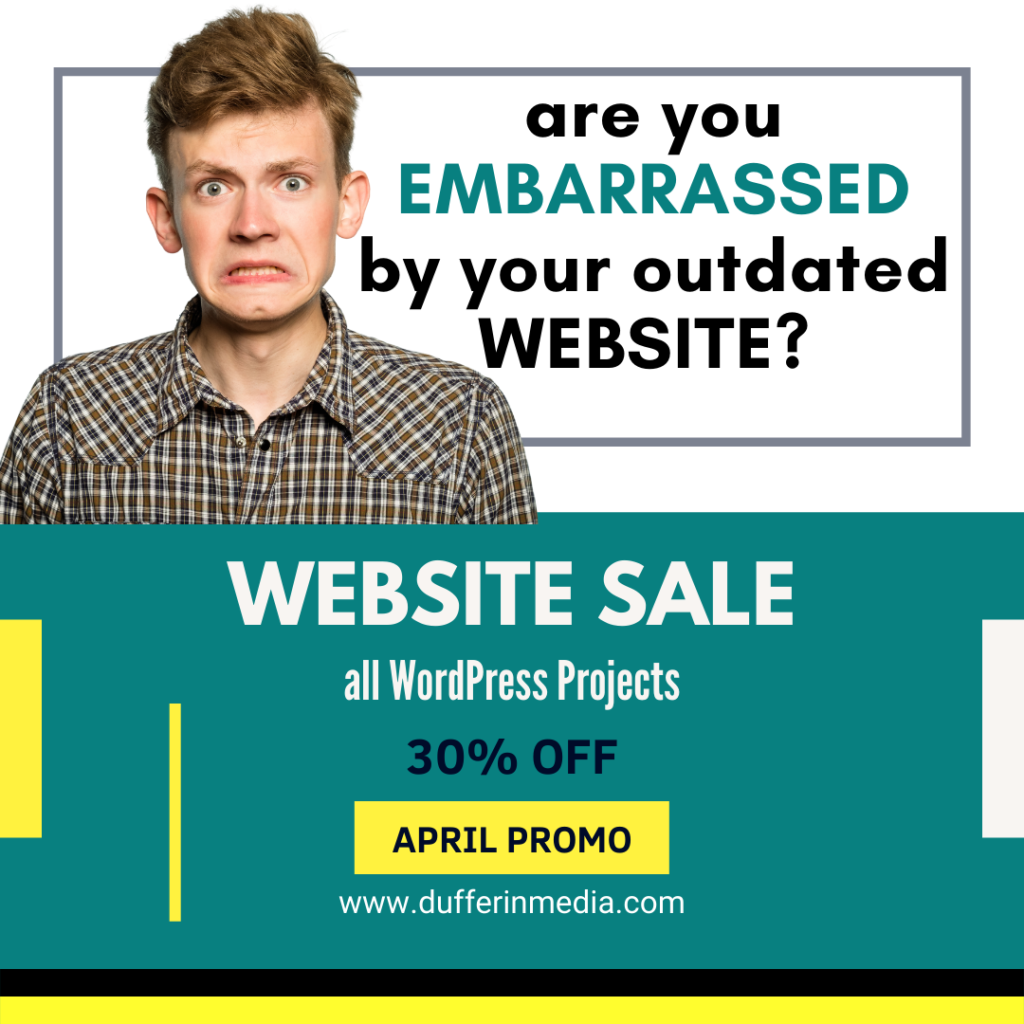 April Website Promotion