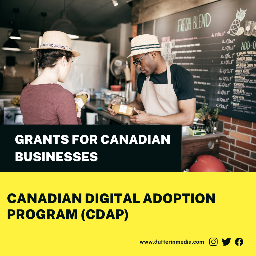 Grants for Canadian Businesses CDAP