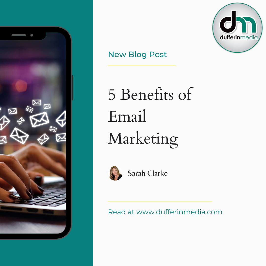 5 benefits of email marketing