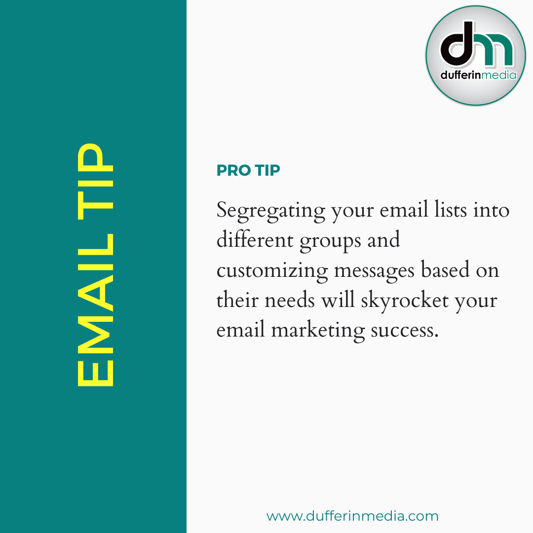 email marketing tip