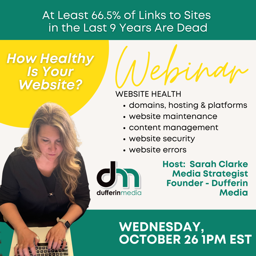 Webinar Website Health