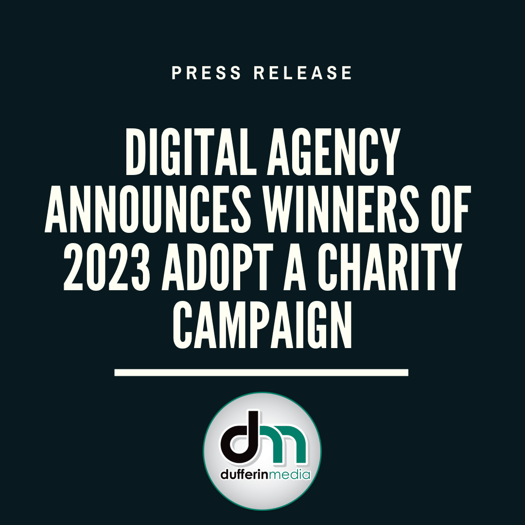 Digital Agency Announces Winners of 2023 Adopt a Charity Campaign